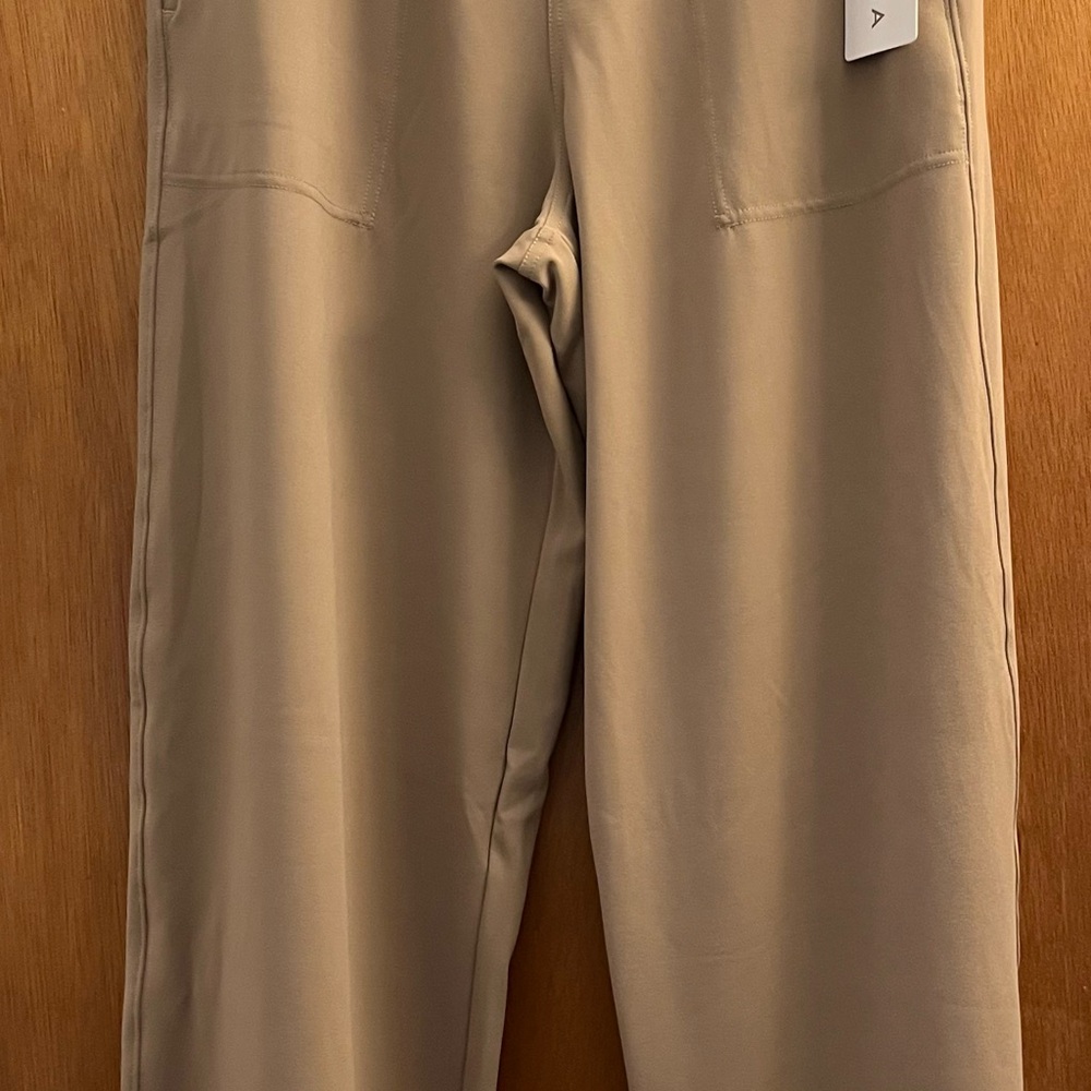 Athleta Tan Wide Leg Design